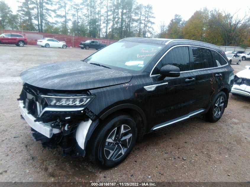 2022 KIA SORENTO HYBRID S VIN: KNDRG4LG9N5090617