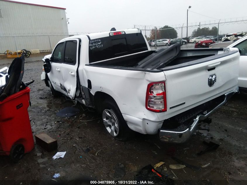 2022 RAM 1500 BIG HORN VIN: 1C6RREFT1NN329349