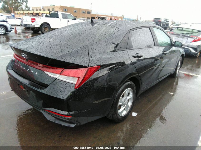 2022 HYUNDAI ELANTRA SE VIN: KMHLL4AG7NU345061