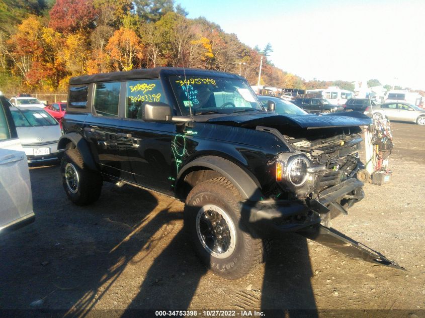 2022 FORD BRONCO BASE/BIG BEND VIN: 1FMEE5DP4NLA76933
