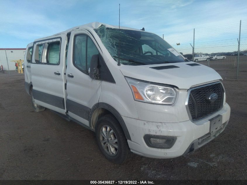 2021 FORD TRANSIT PASSENGER WAGON XL/XLT VIN: 1FBAX2Y86MKA66041