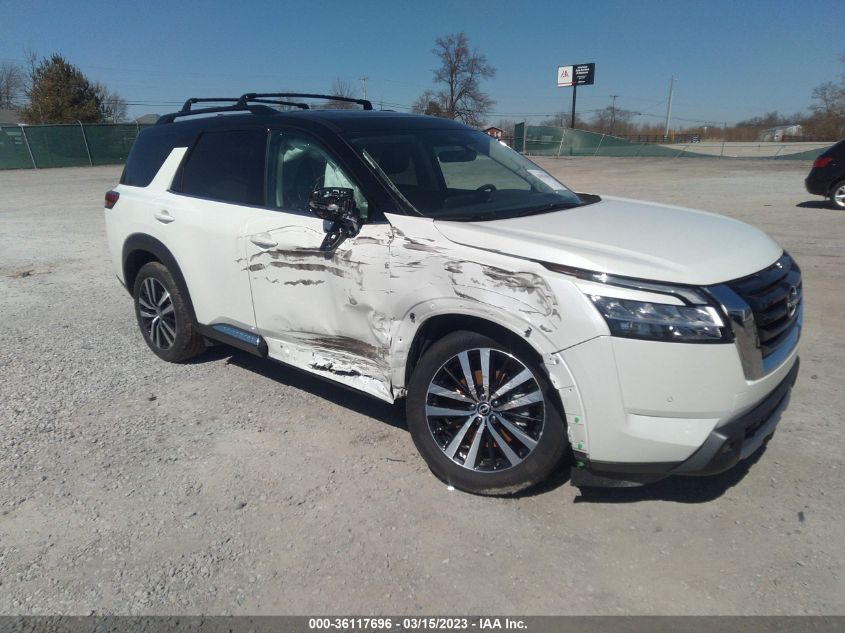 2023 NISSAN PATHFINDER PLATINUM VIN: 5N1DR3DK7PC218977