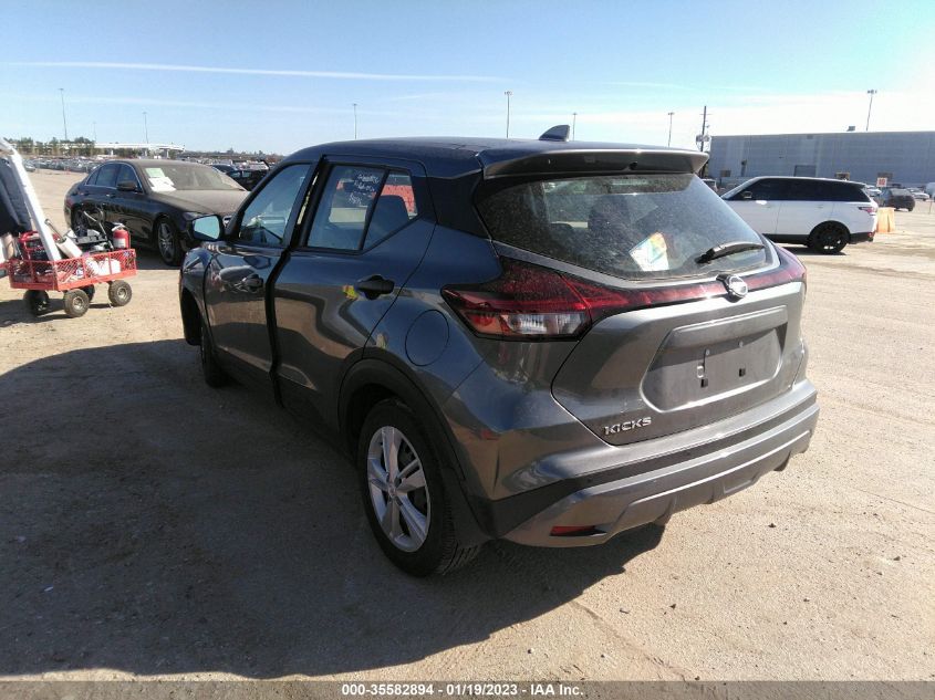 2022 NISSAN KICKS S VIN: 3N1CP5BV1NL497183