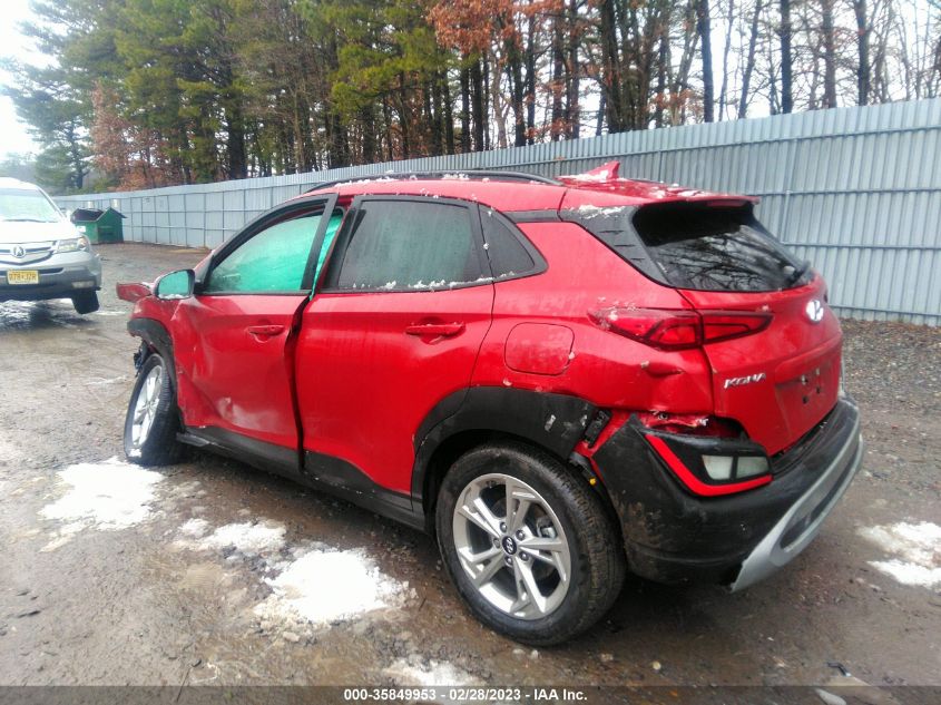 2022 HYUNDAI KONA SEL VIN: KM8K6CAB0NU772034