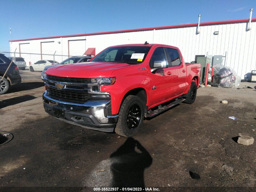 2021 CHEVROLET SILVERADO 1500 LT VIN: 3GCUYDED2MG153235