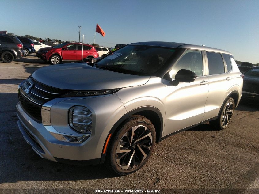 2022 MITSUBISHI OUTLANDER SE VIN: JA4J3UA84NZ037511