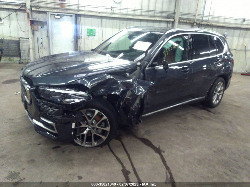 2022 BMW X5 XDRIVE40I VIN: 5UXCR6C02N9N13334