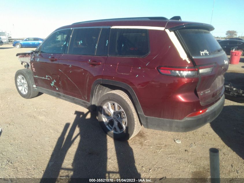 2021 JEEP GRAND CHEROKEE L LIMITED VIN: 1C4RJKBGXM8112421