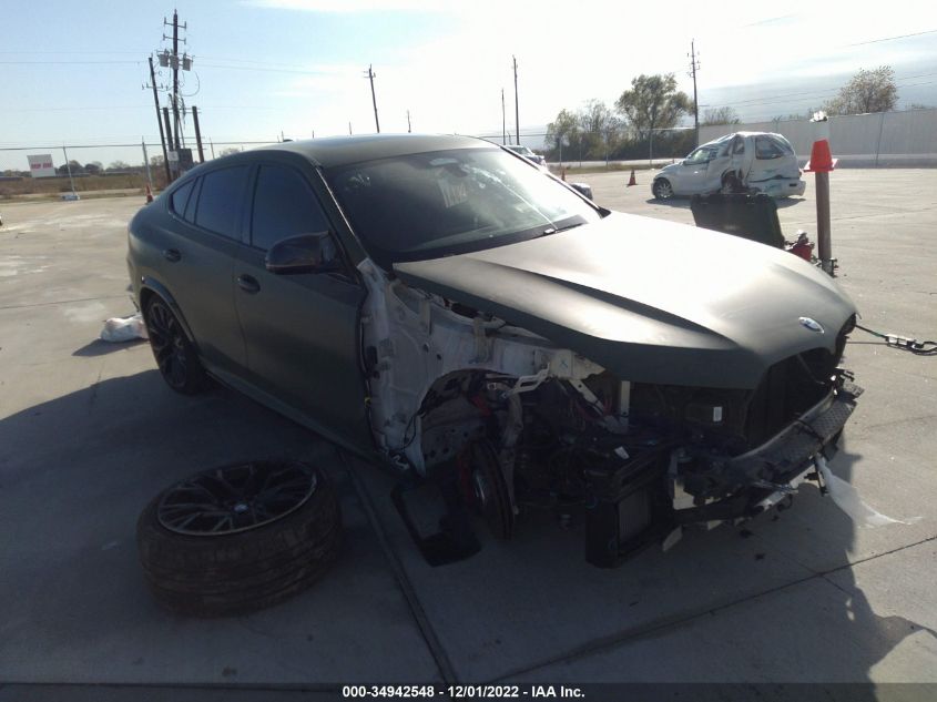 2021 BMW X6 M VIN: 5YMCY0C08M9D83277