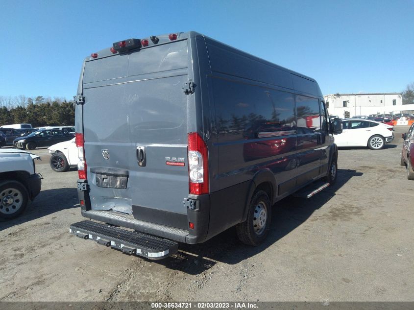 2021 RAM PROMASTER CARGO VAN VIN: 3C6MRVJG0ME556832