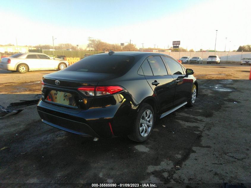 2021 TOYOTA COROLLA LE VIN: JTDEPMAE0MJ144733