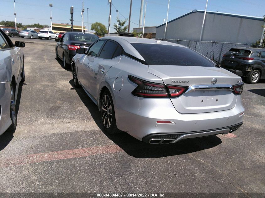 2020 NISSAN MAXIMA SV VIN: 1N4AA6CV0LC361197