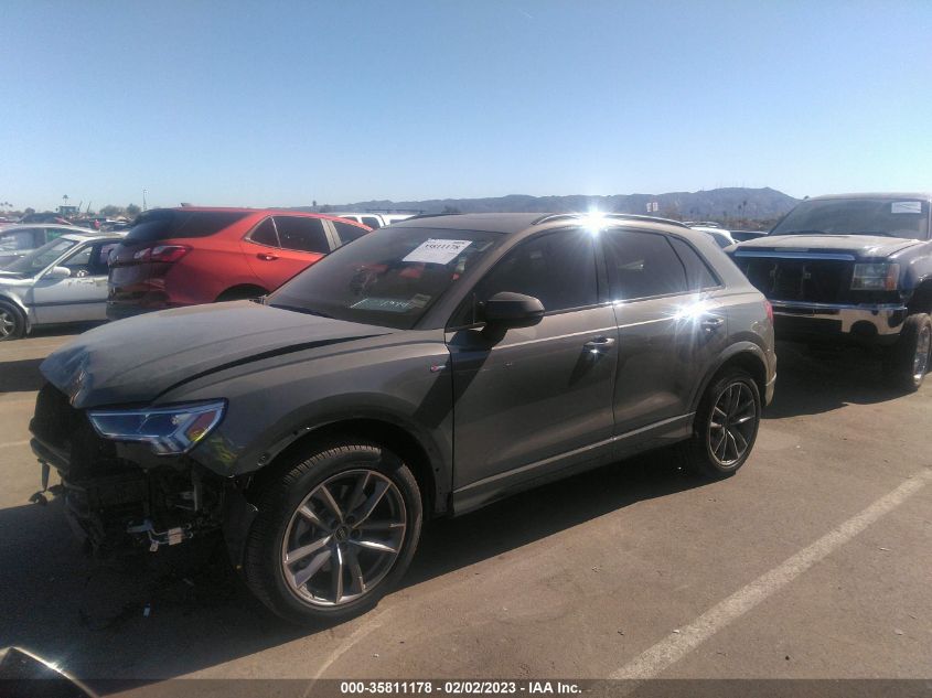 2022 AUDI Q3 S LINE PREMIUM PLUS VIN: WA1EECF39N1035383
