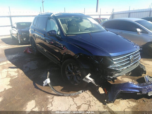 2022 VOLKSWAGEN TIGUAN SE VIN: 3VV2B7AX1NM032856