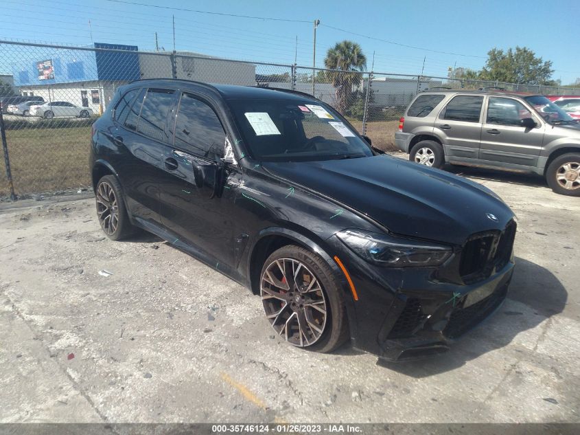 2022 BMW X5 M VIN: 5YMJU0C00N9J47997