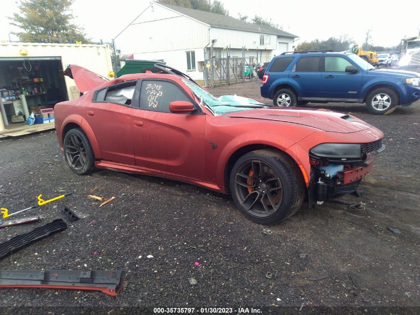 2022 DODGE CHARGER SRT HELLCAT WIDEBODY VIN: 2C3CDXL90NH116763