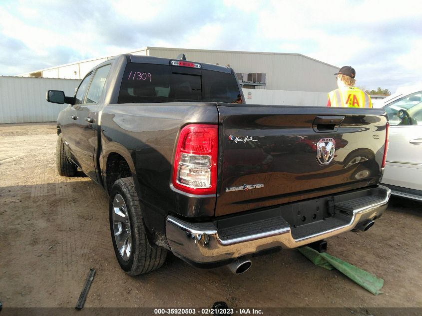 2022 RAM 1500 LONE STAR VIN: 1C6RREFT2NN125790