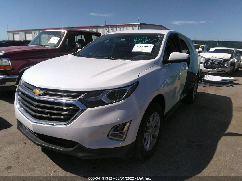 2021 CHEVROLET EQUINOX LT VIN: 2GNAXTEV2M6140254