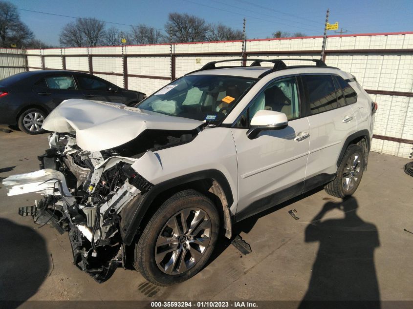 2022 TOYOTA RAV4 LIMITED VIN: 2T3Y1RFV9NW185918