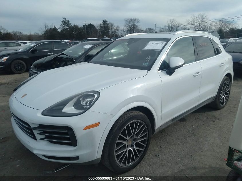 2022 PORSCHE CAYENNE VIN: WP1AA2AY3NDA03975