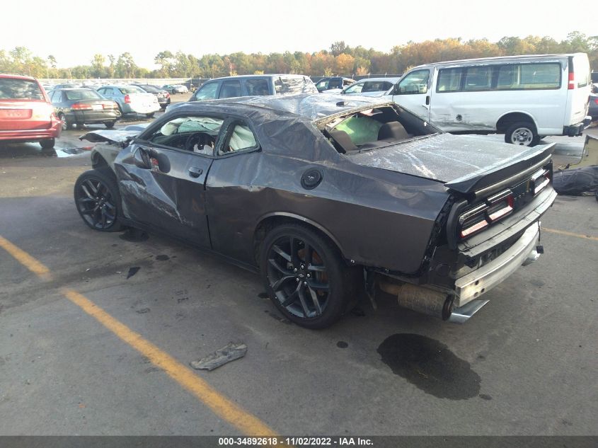 2022 DODGE CHALLENGER R/T VIN: 2C3CDZBT7NH109270