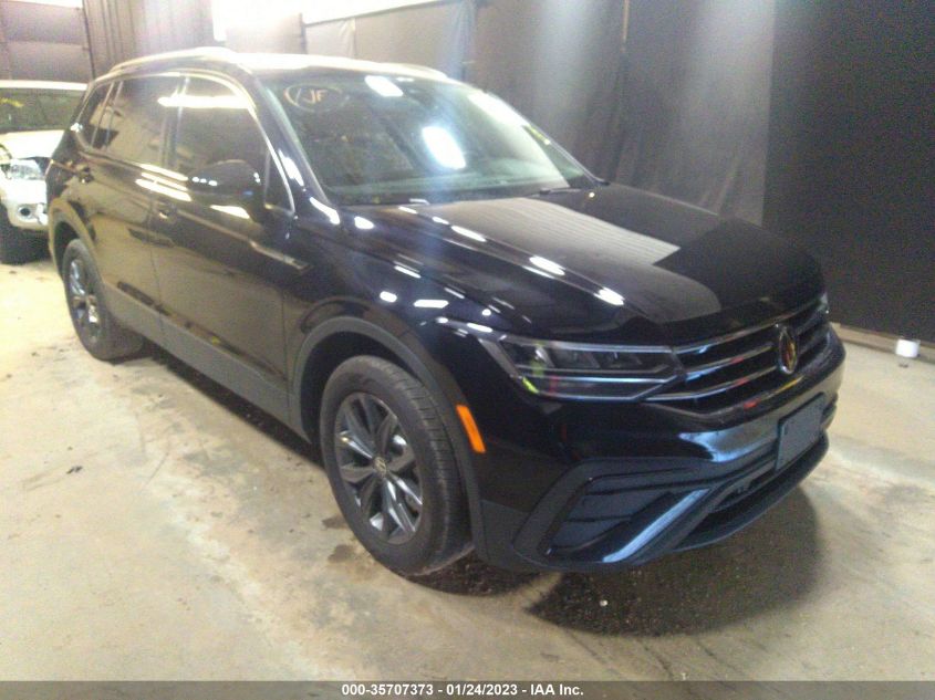 2022 VOLKSWAGEN TIGUAN SE VIN: 3VV2B7AX5NM101905