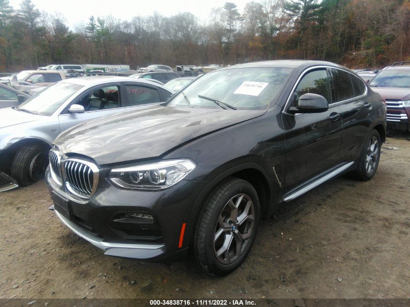 2021 BMW X4 XDRIVE30I VIN: 5UX2V1C03M9F00765