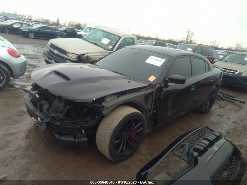 2021 DODGE CHARGER SCAT PACK VIN: 2C3CDXGJ2MH527861