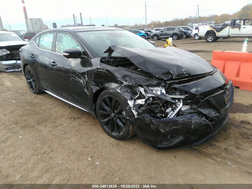 2021 NISSAN MAXIMA SR VIN: 1N4AA6EV1MC510974