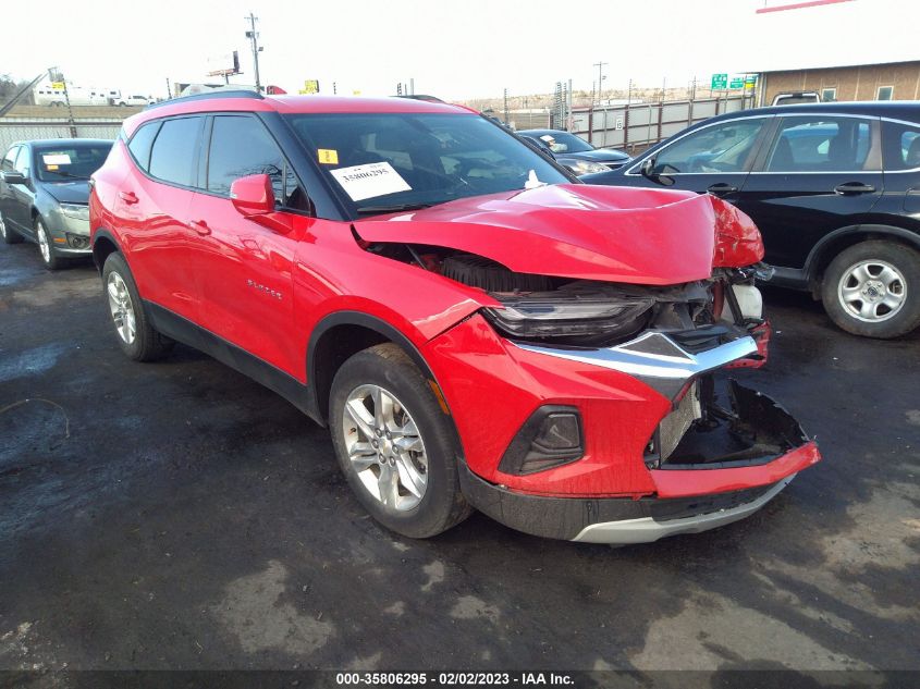 2021 CHEVROLET BLAZER LT VIN: 3GNKBBRA5MS533476