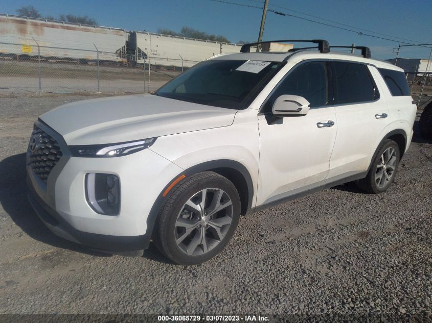 2022 HYUNDAI PALISADE SEL VIN: KM8R44HE0NU419965