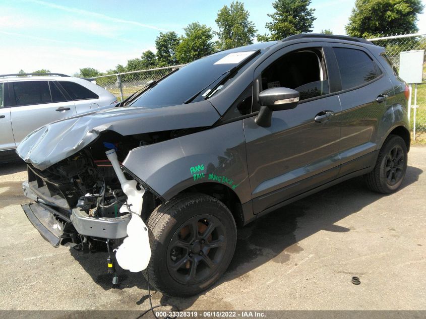 2021 FORD ECOSPORT SE VIN: MAJ6S3GL2MC402439