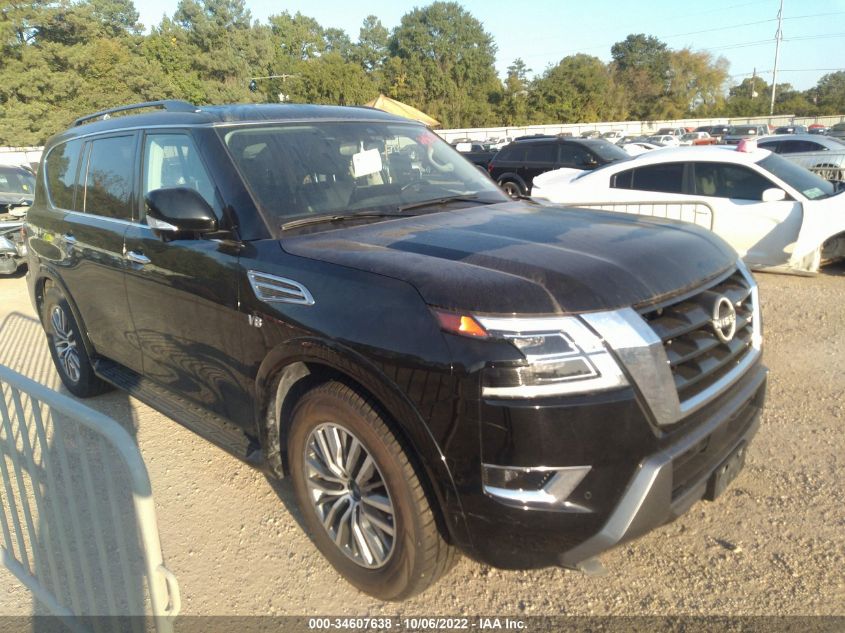 2021 NISSAN ARMADA SL VIN: JN8AY2BA1M9371558