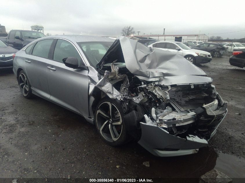 2022 HONDA ACCORD SEDAN SPORT VIN: 1HGCV1F31NA100505