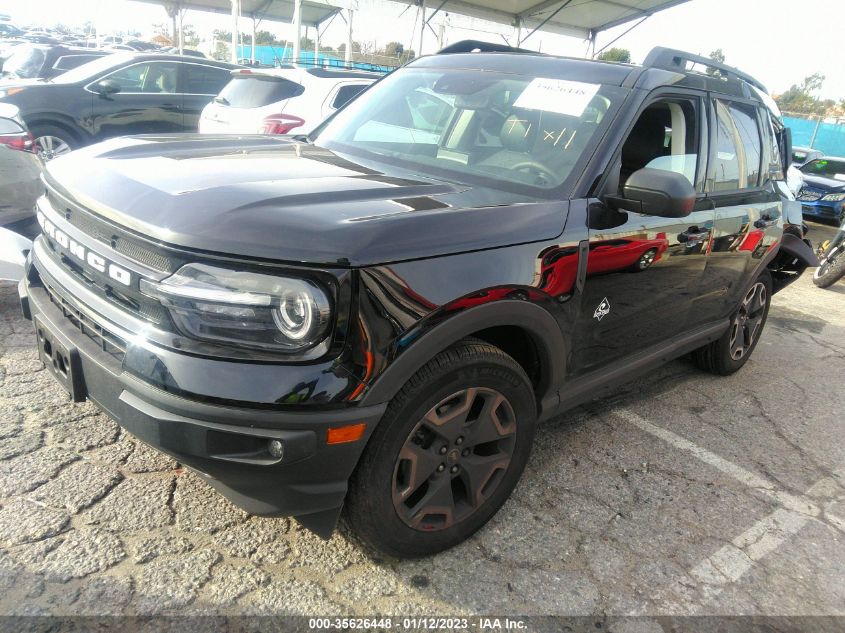 2022 FORD BRONCO SPORT OUTER BANKS VIN: 3FMCR9C68NRD08883