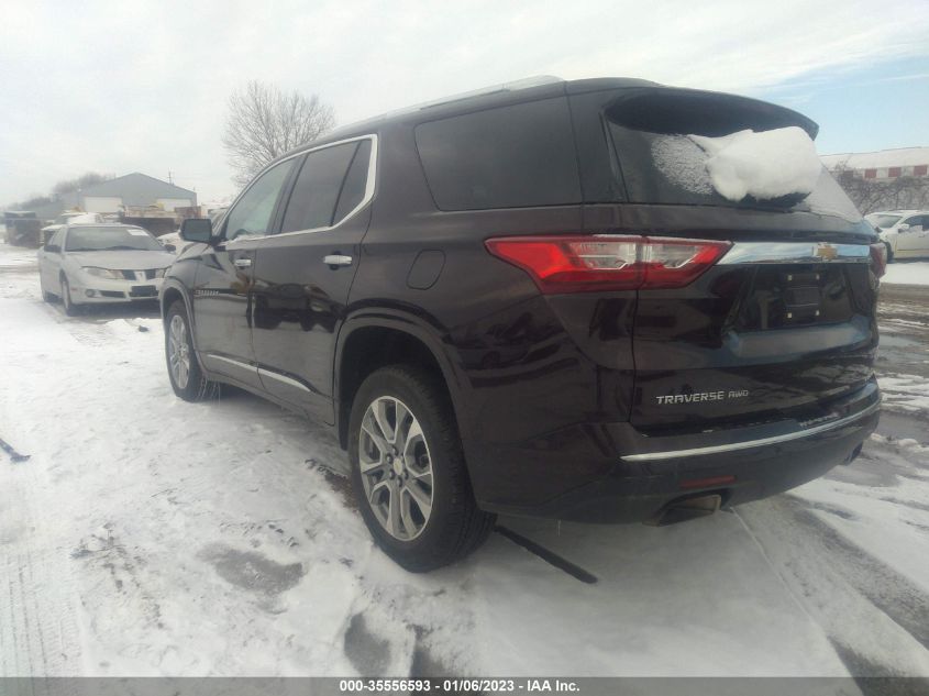 2021 CHEVROLET TRAVERSE PREMIER VIN: 1GNEVKKW1MJ118571