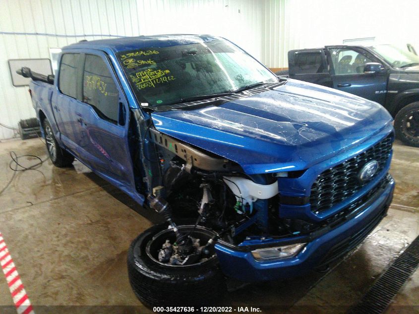 2022 FORD F-150 XL/XLT/LARIAT VIN: 1FTFW1E54NFB95706