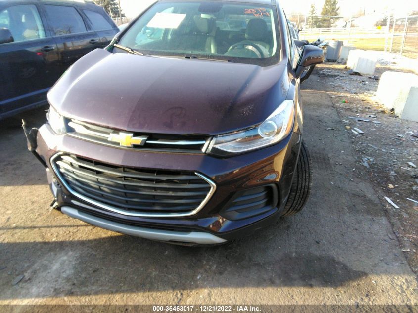 2021 CHEVROLET TRAX LT VIN: KL7CJLSB0MB332375