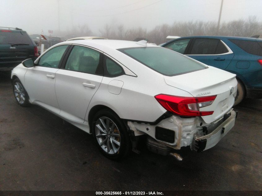 2022 HONDA ACCORD SEDAN LX VIN: 1HGCV1F19NA053836