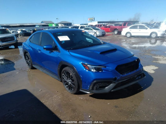 2022 SUBARU WRX PREMIUM VIN: JF1VBAF6XN9004938