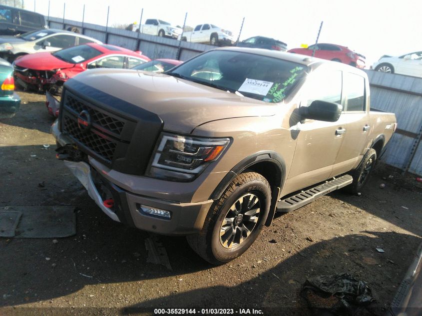 2021 NISSAN TITAN PRO-4X VIN: 1N6AA1ED6MN526285