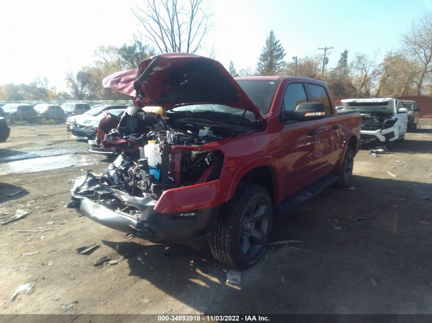 2022 RAM 1500 BIG HORN VIN: 1C6RRFFG7NN245254