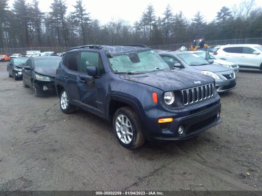 2020 JEEP RENEGADE LATITUDE VIN: ZACNJBBB7LPL99644