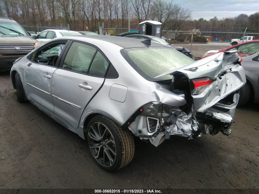 2022 TOYOTA COROLLA SE/SE NIGHTSHADE/APEX SE VIN: JTDS4MCE1N3506230