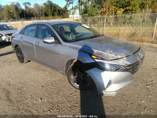 2021 HYUNDAI ELANTRA SEL VIN: 5NPLM4AG8MH018548