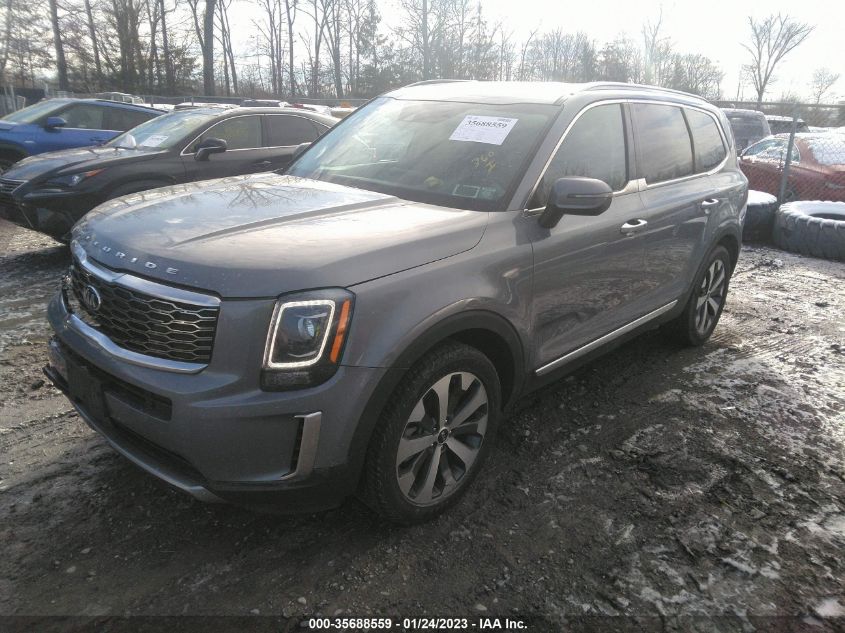 2021 KIA TELLURIDE S VIN: 5XYP6DHC6MG098647
