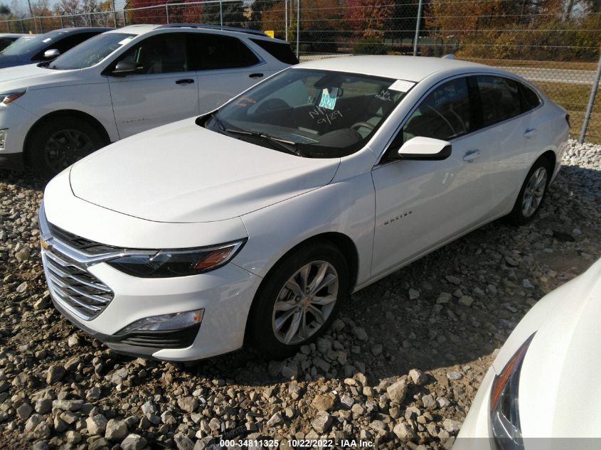 2022 CHEVROLET MALIBU LT VIN: 1G1ZD5ST1NF119415