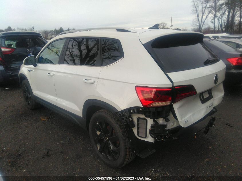 2023 VOLKSWAGEN TAOS SE VIN: 3VVYX7B27PM302884