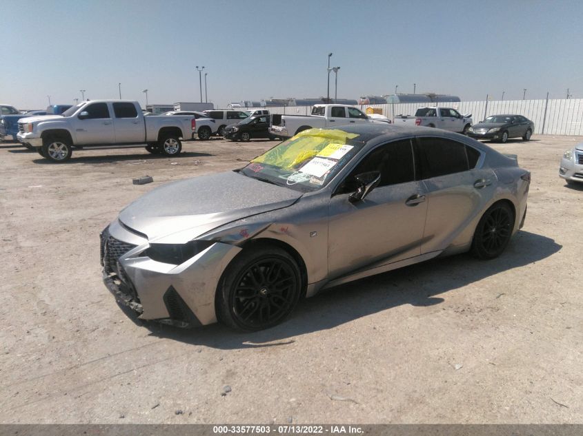 2021 LEXUS IS IS 350 F SPORT VIN: JTHGZ1B23M5041061