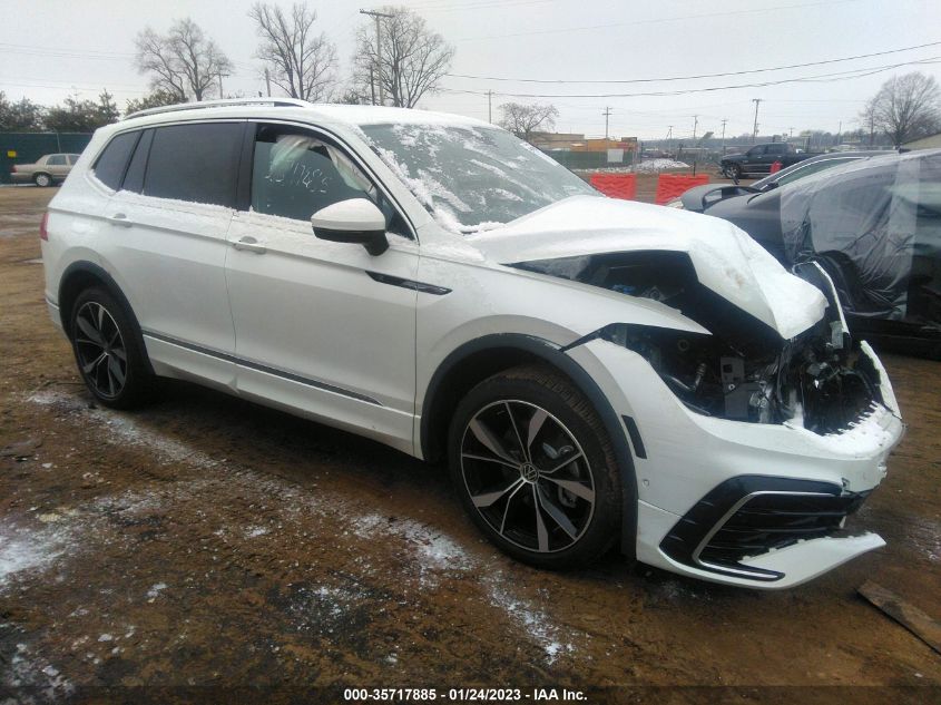 2022 VOLKSWAGEN TIGUAN SEL R-LINE VIN: 3VV4B7AXXNM113217